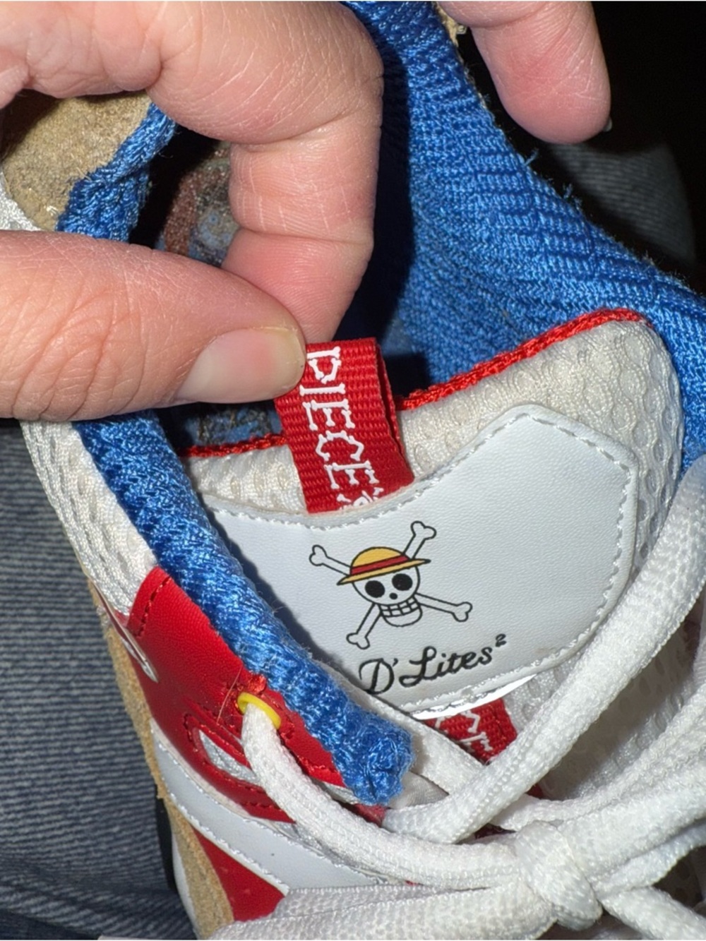 Skechers D'lites 2 X One Piece Women's Sneakers Luffy Limited Edition - Picture 5 of 6